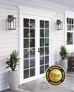 VIANIS Large Dusk to Dawn Outdoor Light Fixtures Wall Mount, 100% Aluminum - Image 6