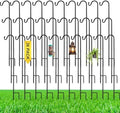 36 Pcs 24 Inch Shepherd Hook for Outdoor Adjustable Bird Feeder Pole by Yetene