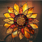 Sunflower Mosaic Style Acrylic Suncatcher - Image 7