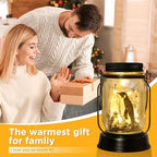 kyoryuger Penguin Gifts for Women/Men Penguin Solar Lanterns Mom Birthday Animal Lovers Lantern Animal Memorial Lights Solar Garden Decoration for Yard, Patio,Backyard,Porch Torches - Image 4