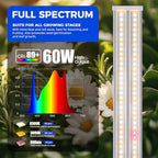 Barrina TX-S60 4FT Grow Light, 240W(4 x 60W, 1680W Equivalent), Timer - Image 4
