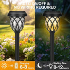 Solar Outdoor Lights, IP65 Waterproof - Bright Solar Garden Lights for Patio, Yard, Driveway Decoration - Image 5