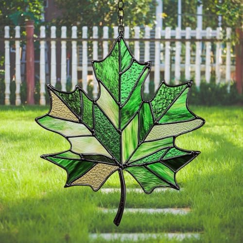 Maple Leaf Acrylic Suncatcher by AVAGAN