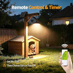 intelamp Solar Pendant Lights, 1 Pack 4000mAh for Chicken Coop & Shed - Image 5