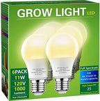 Briignite Grow Light Bulbs, LED Grow Light Bulb A19 Bulb, Full Spectrum by WelcometoBriigniteenjoyyourtimehere