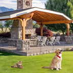 Getlay Tall Garden Fencing 36 Inch High, 22 Panels Total Length 48Ft Dog Fence Outdoor for Yard, Pet Fence Outdoor, Decorative Fences for Yard│Patented - Image 6