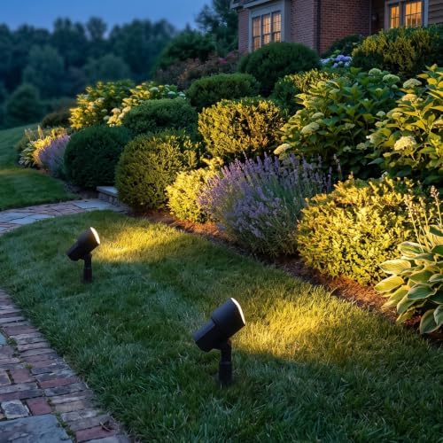 12V AC 3W Landscape Spotlights 200 Lumens 3000K 2 PK - Image 7