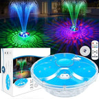 Upgraded Pool Fountain with Remote,Floating Pool Fountain with Lights-Blue by ProSplash