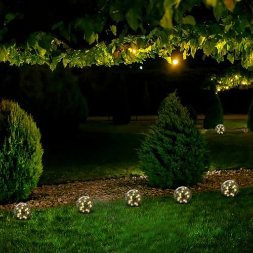 BESTonZON Xmas Solar Ground Light 2v 80ma Monocrystalline Panel Glass - Image 4
