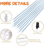 Halloween Lights Outdoor 2 Pack Meteor Shower Lights Orange Purple Green - Image 7