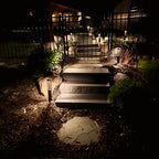 LEONLITE 10-Pack 3W 5CCT LED Low Voltage Path Lights Aluminum Black - Image 6