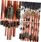 Creative Copper Aluminum Tube Wind Chime for Patio and Interior Decor - Image 3