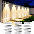 Solar Fence Lights Outdoor, 12 Pack Fence Lights Solar Powered by Unknown