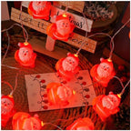 CAKERS Christmas Decor String Lights|Creative Cute Novelty Fairy Lights|Hanging Copper Wire Lights|Night Lights for Birthday Party Xmas Tree Decor,Santa Claus,5m(16.4ft)-20LED-Solar - Image 2