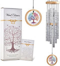 Memorial Wind Chimes for Outside 34" Tree of Life Wind Chime Outdoor for Garden Porch Decor Memorial Bereavement Sympathy Gift for Loss of Loved One Mom Dad Grandpa Grandma Friends by Unknown