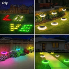 Lightonight Color Changing Solar Disk Lights 2 Pack - Image 6