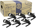 Aquascape 1-Watt LED Spotlight 6-Pack, Submersible Outdoor Pond and Landscape Lighting, Energy-Efficient Waterproof Spot Lights, 84045 by Aquascape