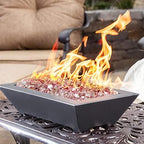 Mr. Fireglass 10 lbs High Luster Fire Glass, 1/4 Inch Reflective Rose Gold - Image 3