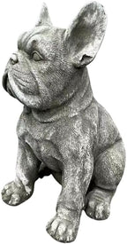 16" Large French Bulldog Statue Resin Outdoor Garden Decor Weatherproof - Image 6