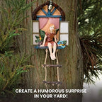 Bits and Pieces Fairy Tree Hanger with Ladder, Indoor/Outdoor Decoration - Image 7