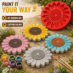 Concrete Stepping Stone Molds, 15 Inch Round Garden Paver Mold，Honey Bee - Image 5