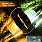 6 Pack Solar Pathway Lights Outdoor, New Upgraded Adjustable Warm & Cool White Solar Lights Outdoor Waterproof, Solar-Powered Garden Light for Path, Walkway, Yard, Driveway, Lawn, Backyard Decor - Image 2