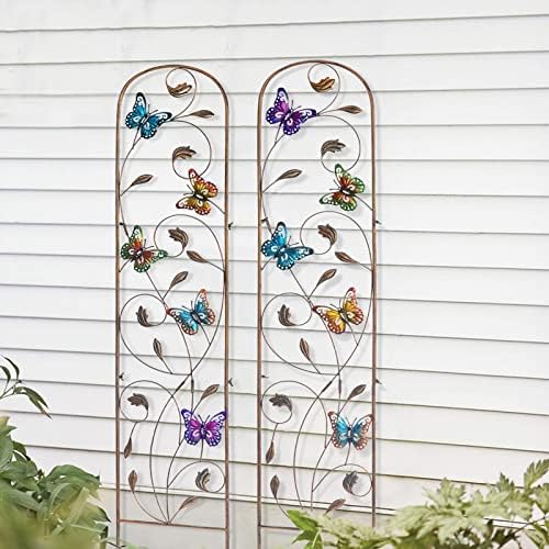 2 Pack Metal Garden Trellis for Climbing Plants - Image 5