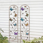 2 Pack Metal Garden Trellis for Climbing Plants - Image 5