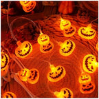 CAKERS Creative Halloween Fairy Lights|Warm White Light Novelty String Lights|Led Hanging Copper Wire Lights|Night Lamps for Party Home Office Decor,L,1.5m(4.9ft)-10LED-USB by CAKERS