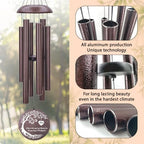 Personalized Memorial Wind Chime, Metal Wind Chime Deep Tone - Image 4
