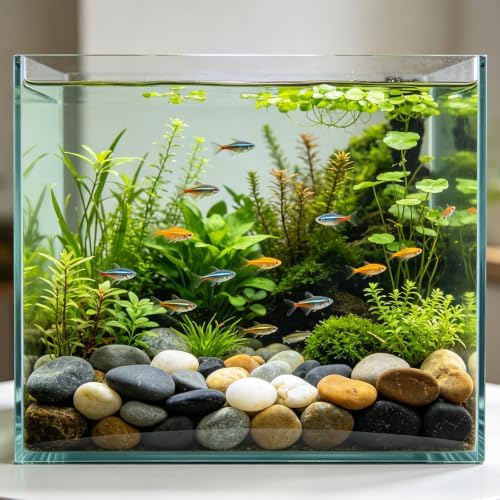 40 LBS Large Natural River Rocks – 2-3.5 Inch Unpolished Decorative Pebbles for Landscaping, Garden Paving, Fish Tanks, Plant Rocks, Crafting, Walkways, and Painting - Image 7