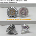ALIDE MR16 GU5.3 Led Bulbs 12V 50W 75W Equivalent 60 Degrees,2700K Warm - Image 2