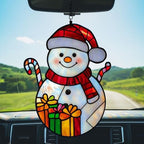 Cute Snowman Acrylic Suncatcher - Image 5