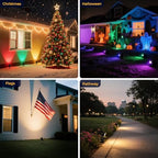 L LOHAS LED RGB Dusk to Dawn Low Voltage Landscape Lighting Remote 6 Pack - Image 6