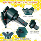 Retisee 6 Pcs Flying Bees for Centerpieces Solar Fluttering Garden Decor - Image 7