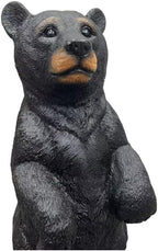 20" Resin Black Bear Statue, Outdoor Weatherproof Figurine, Standing Bear, Funny Gift, Rustic Cabin, Yard, Lawn, Patio & Garden Decor - Image 5