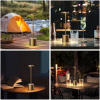 LED Cordless Table Lamp Rechargeable,Battery Powered Outdoor Lights - Image 4