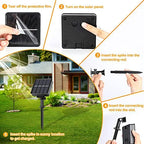 4-Pack Solar Fairy Lights Outdoor, Extra-long 288FT 800LED String Lights - Image 6