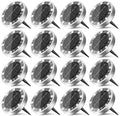 16 Pack Solar Lights Outdoor Waterproof, 8 LED Solar Ground Lights by Unknown