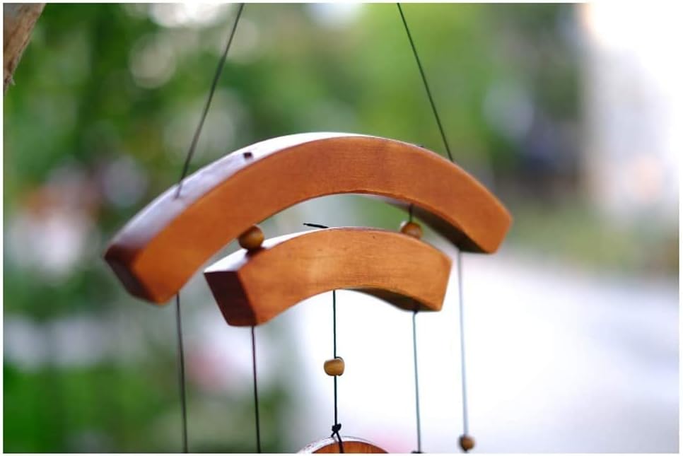 Wind Bell Copper Wind Chimes Feng Shui Bells Home Yard Decoration Outdoor Garden A Great Memorial Wind Bell Outside Tuned Relaxing Soothing Sweet - Image 5