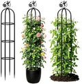 Elegant Outdoor Garden Trellis for Climbing Plants with 100% Premium Metal by Vsoke