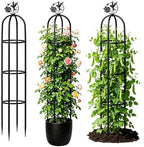 Elegant Outdoor Garden Trellis for Climbing Plants with 100% Premium Metal by Vsoke