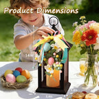 JOIONE Easter Decorative Candle Lanterns, 2 Packs 14" Spring Porch Decor - Image 2