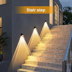 Super Long Lasting Solar Fence Lights Outdoor,Deck Lights Waterproof,Perfect for Winter and Rainy Days,Dusk to Dawn High Brightness Solar Lighting for Wall,Stair,Yard,Patio,Backyard(18 Pack,Brown) - Image 6