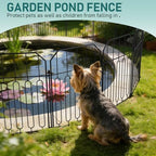Goovilla Garden Fence, Total 19ft(L) x 21in(H), 19 Pcs, Rustproof Metal - Image 7