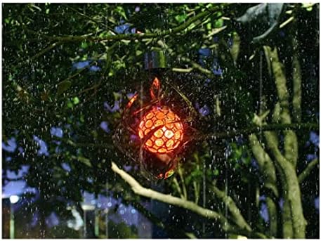 Wind Chime Hanging LED Solar Revolving Wind Chimes Hanging Spiral Solar Lights Colorful Decorative Wind Chime for Garden - Image 4