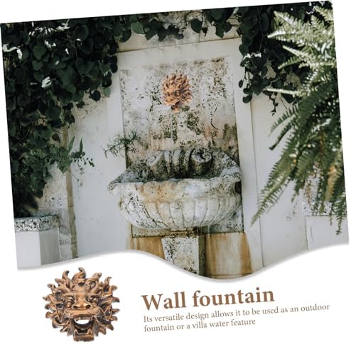Resin Dragon Head Fountain Nozzle Outdoor Garden Water Outlet Decorative Villa Wall Fountain Spillway Weather Resistant for Elegant Landscape - Image 7