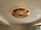 Moroccan Brass Wall Lamp Sconce Home Decor, Handmade Lighting Copper Metal Lights Turkish Lamp, Ramadan Candle Lantern, Candle Holder, Indoor Outdoor, Patio, Porch, Shelf, Garden (Disc) - Image 2