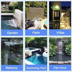 Elegant Wall-Mounted Pool Fountain Kit - 23.6" Waterfall for Outdoor Garden Decor, Relaxing Water Feature for Patio & Backyard Aesthetic Enhancement - Image 7