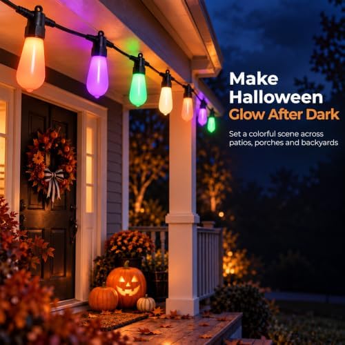 Halloween Outdoor String Lights - Patio Lights Outdoor Waterproof - Image 2